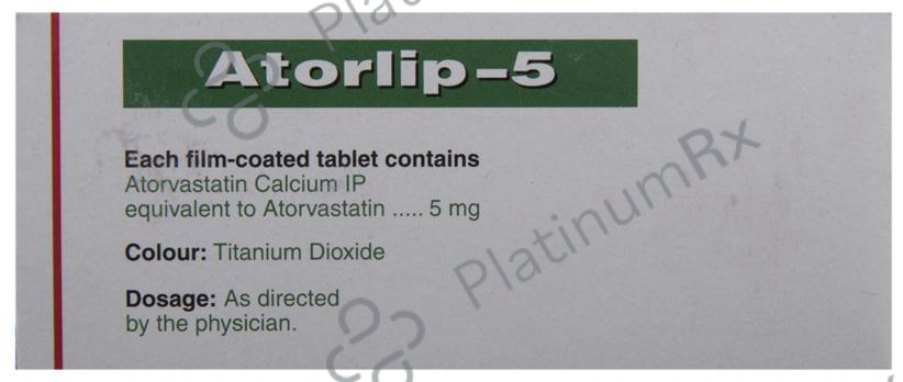 Atorlip 5 Tablet 10 Tablet
