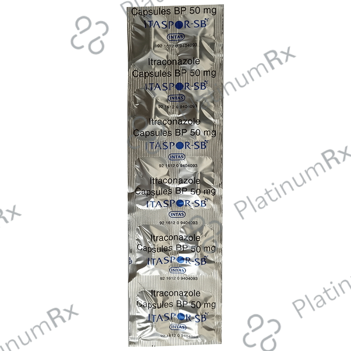 Itaspor SB 500mg Capsule 10s