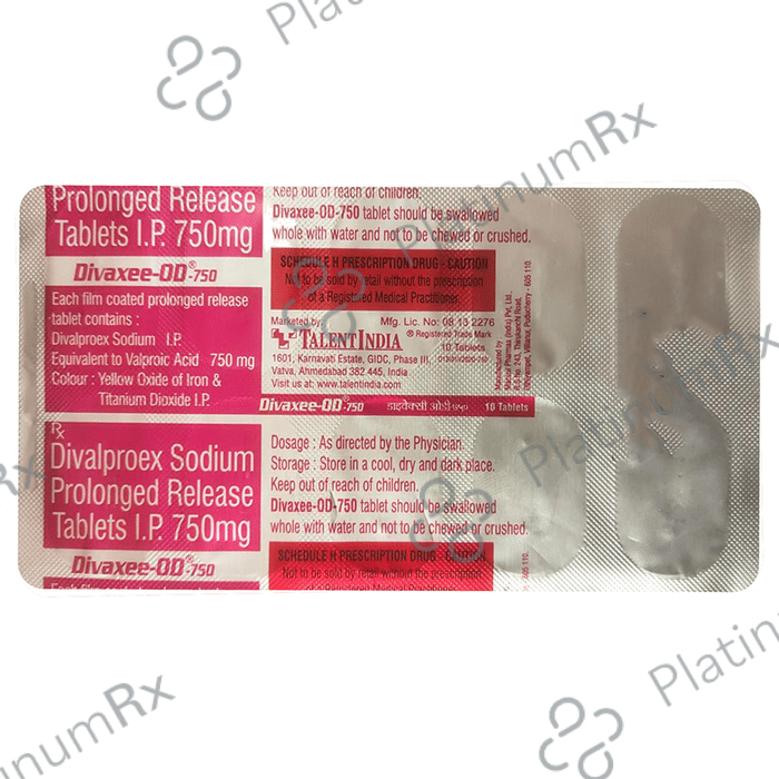 Divaxee OD 750 Tablet PR