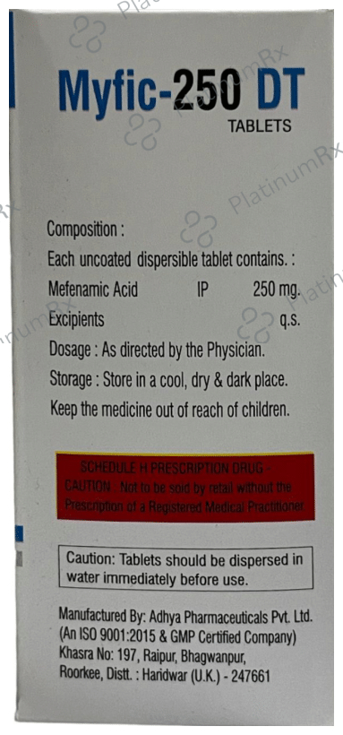 Myfic 250 DT Tablet