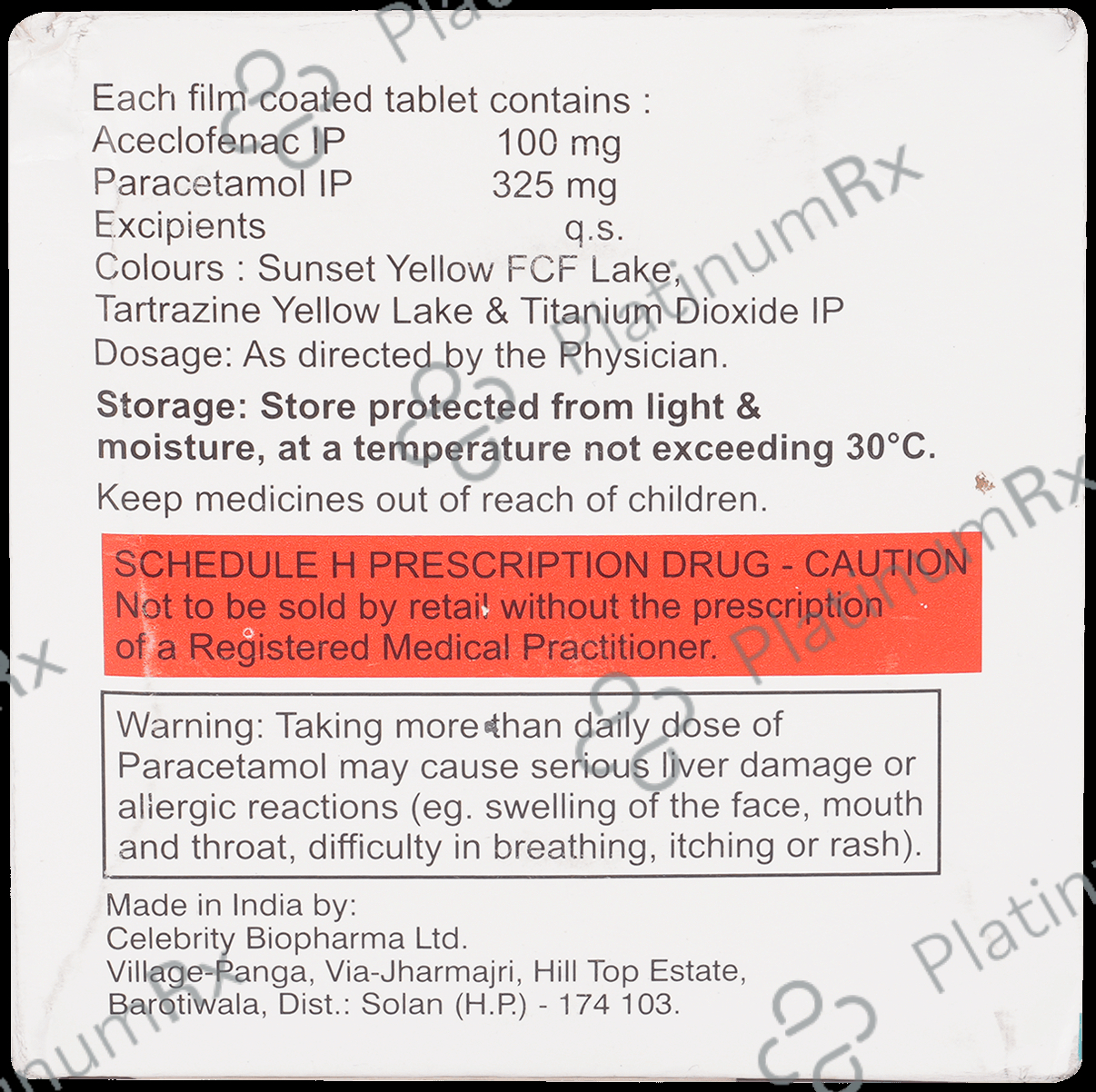 Aceloflam Plus Tablet 15 Tablet