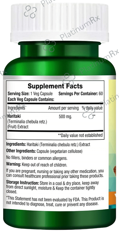 Morpheme Haritaki Capsule