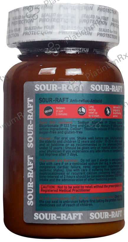 Sour-Raft Oral Suspension