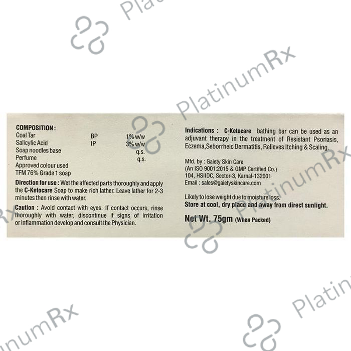 C-Ketocare Medicated Soap