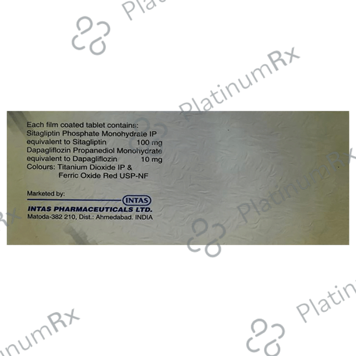 Sitara D 10/100mg Tablet 10s