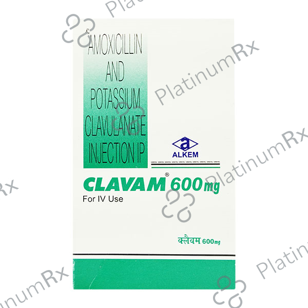 Clavam 500/100mg Injection 1s