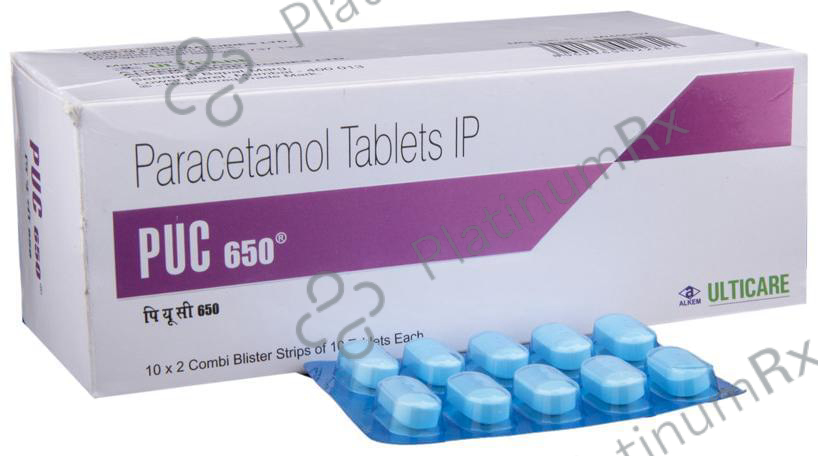 PUC 650mg Tablet 10s