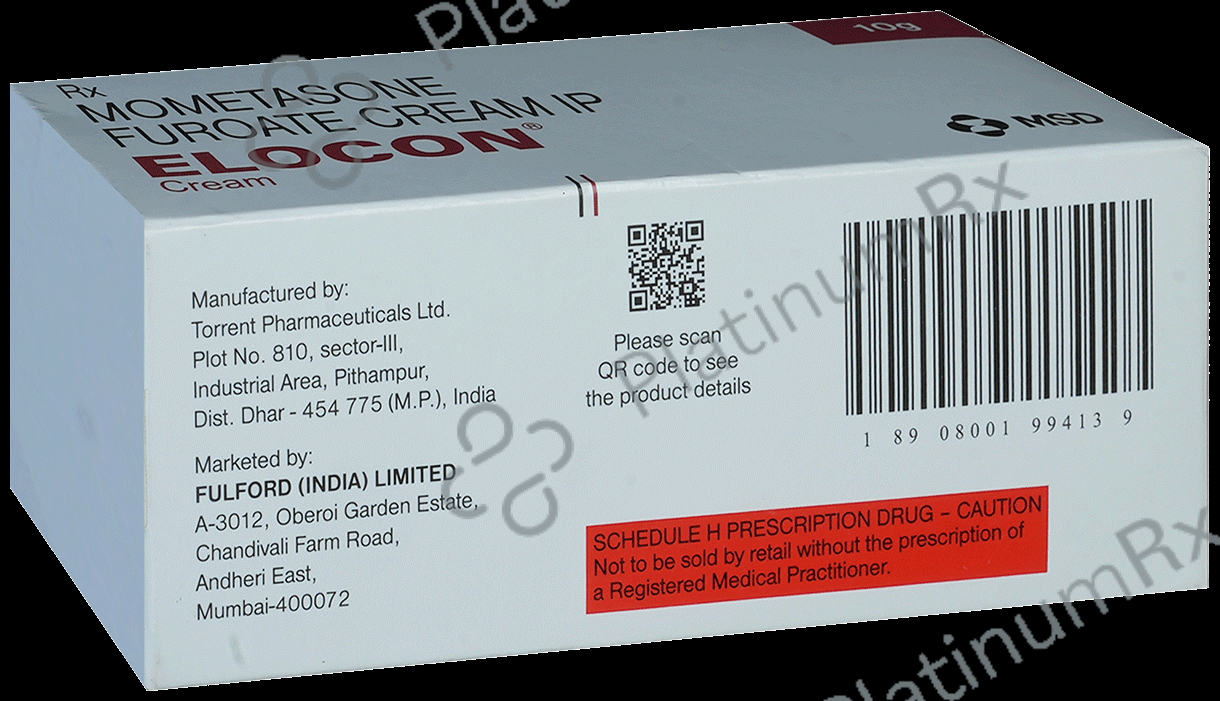Elocon 1% Cream 10gm