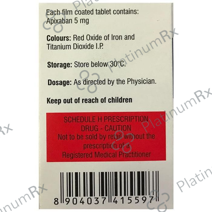 Apigat 5mg Tablet 30s