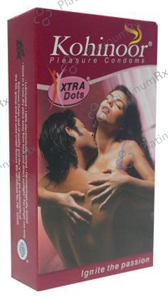 Kohinoor Xtra Dots Condom 10 condoms
