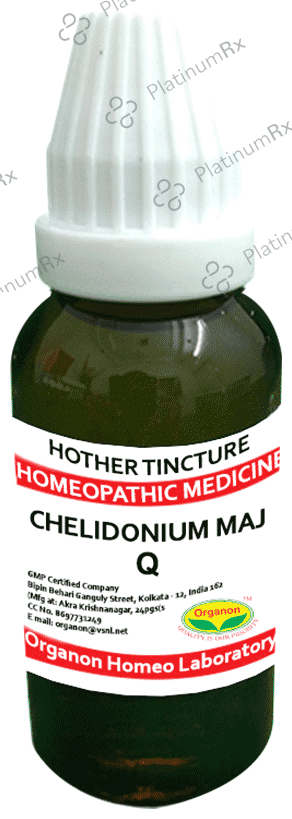 Organon Chelidonium Maj Mother Tincture Q 100 ml