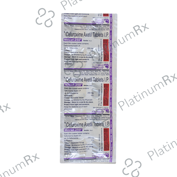 Milcef 250mg Tablet 10s