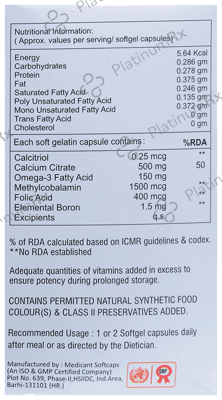Egcal-XT Softgel Capsule