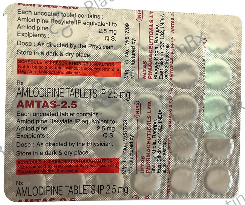 Amtas 2.5mg Tablet 30s