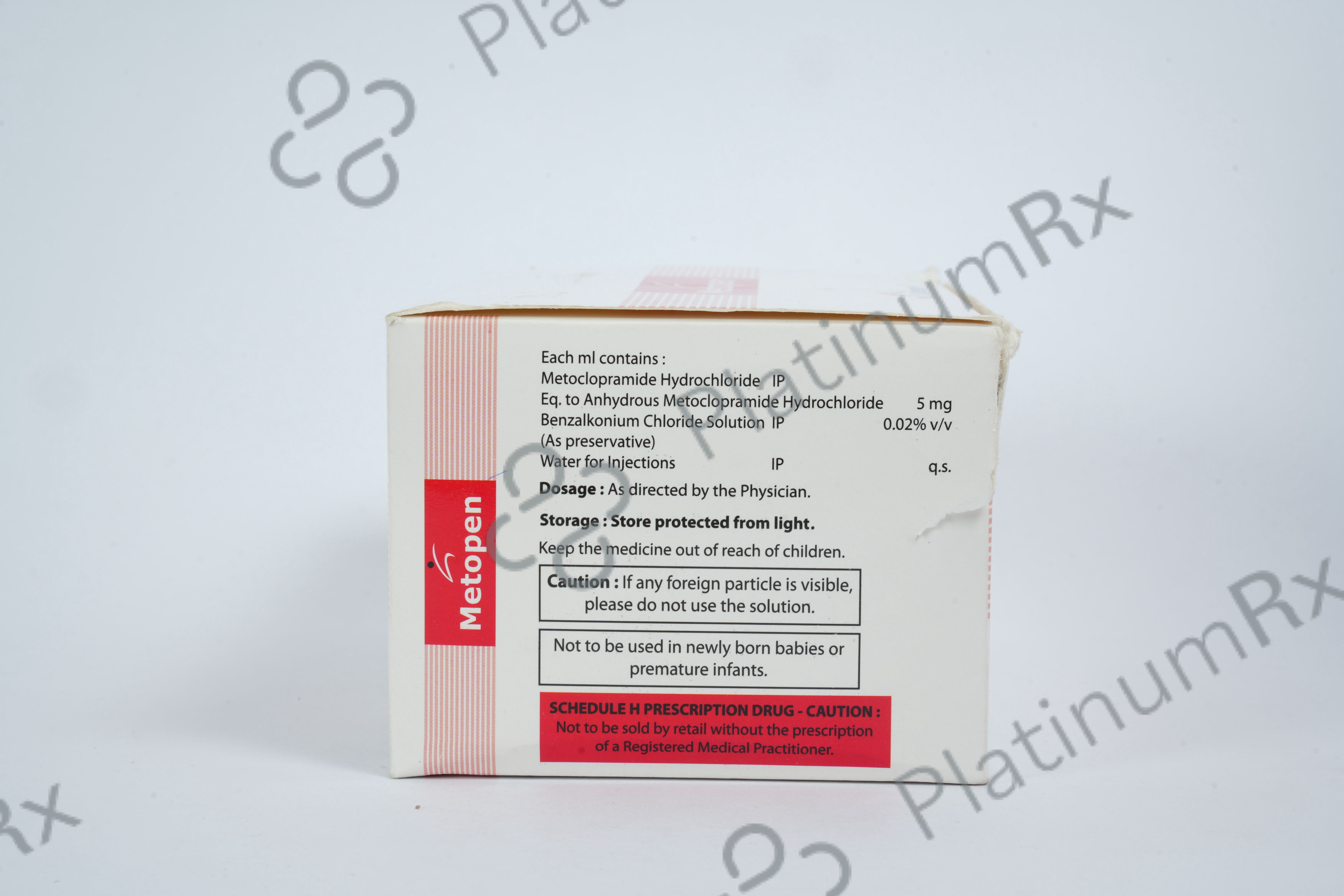 Metopen 5mg Injection 2ml