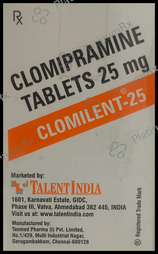 Clomilent 25mg Tablet
