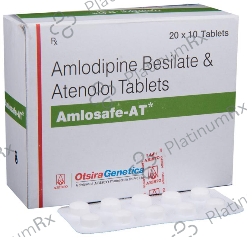 Amlosafe-AT Tablet 10 Tablet