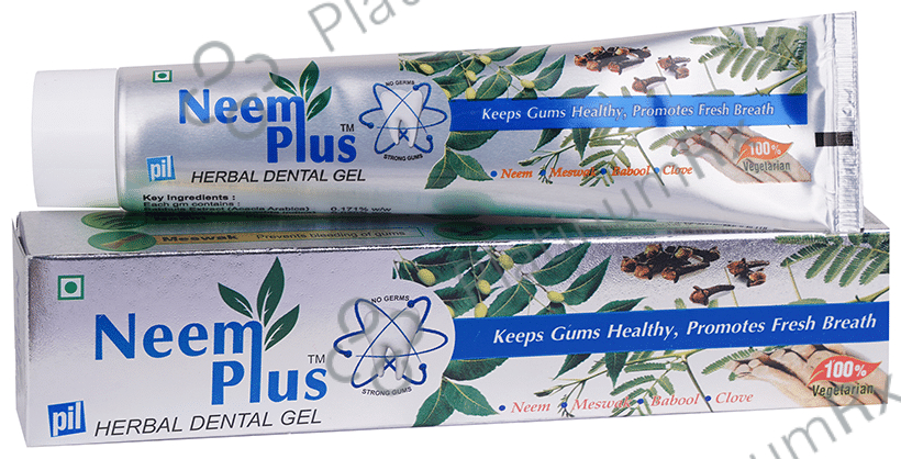 PIL Neem Plus Herbal Dental Gel (100gm Each) 3 Tubes