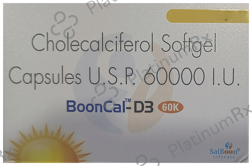 Booncal-D3 60K Softgel Capsule