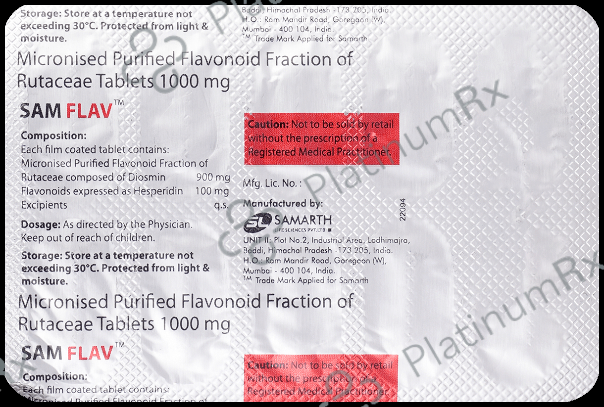 Samflav 900mg/100mg Tablet