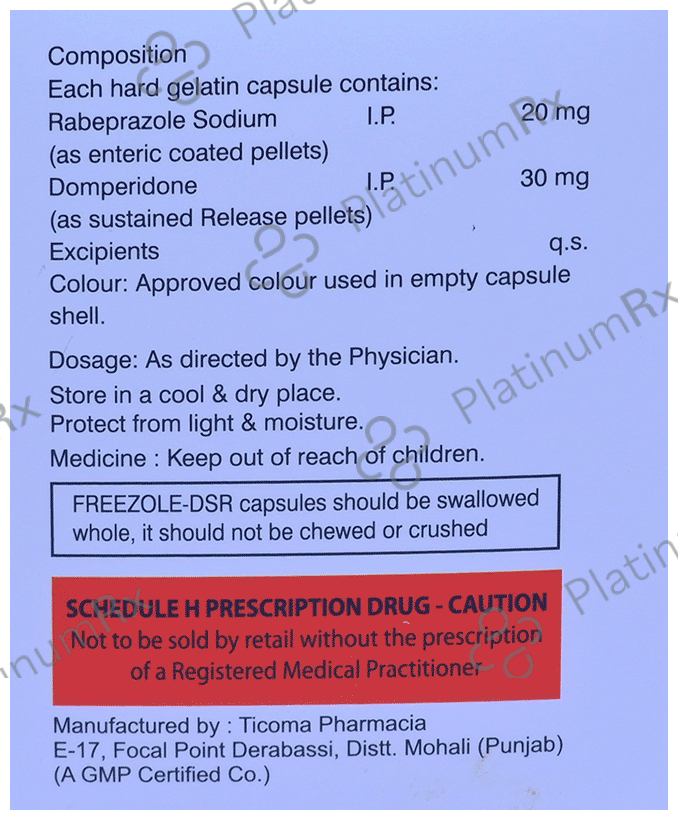 Freezole DSR Capsule 10s