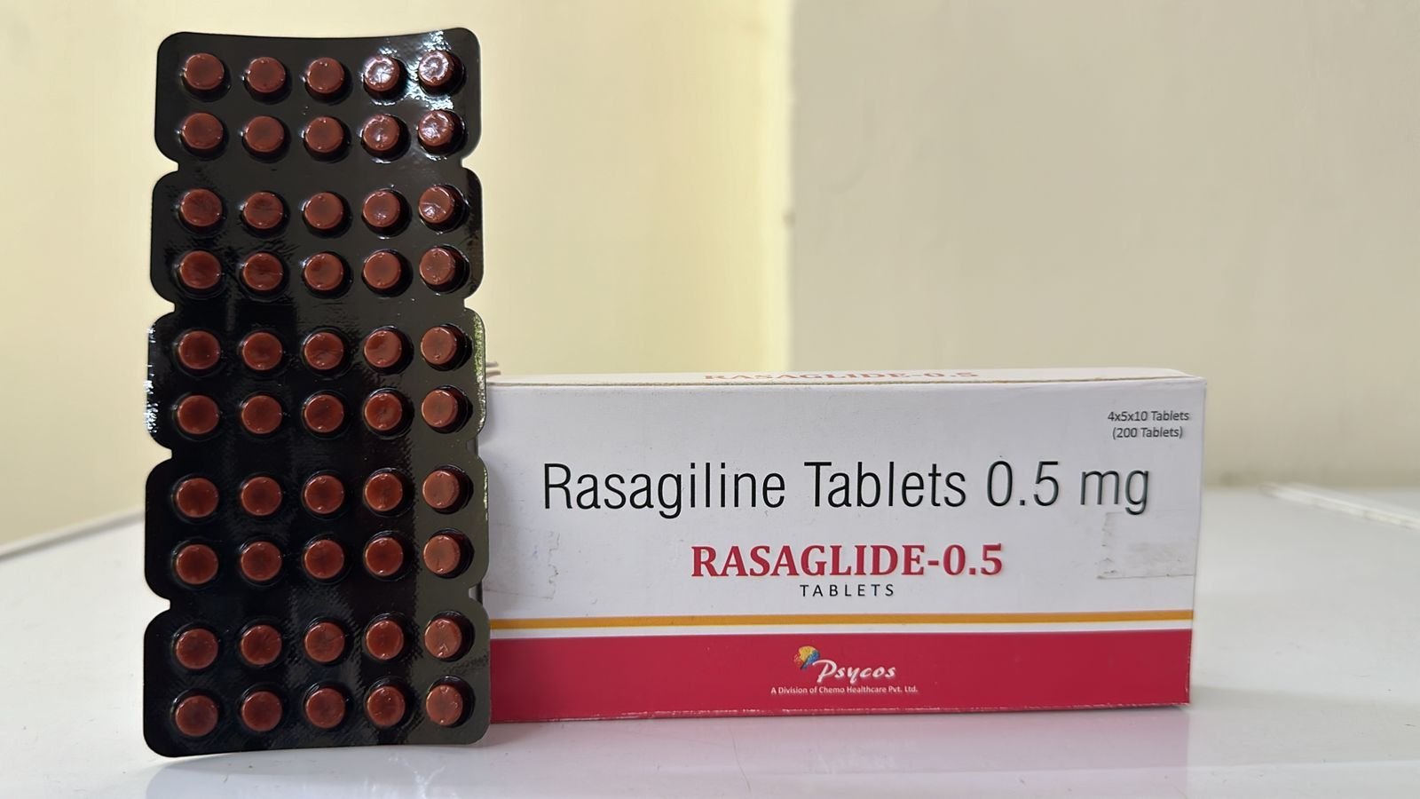 Rasaglide 0.5mg Tablet 10s