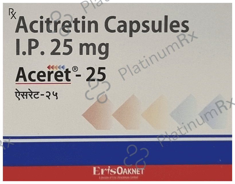 Aceret 25mg Capsule 10s