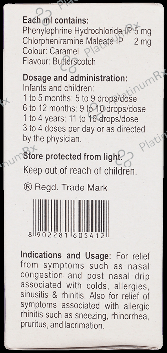 Febrex Plus AF2/5mg Oral Drops 15ml