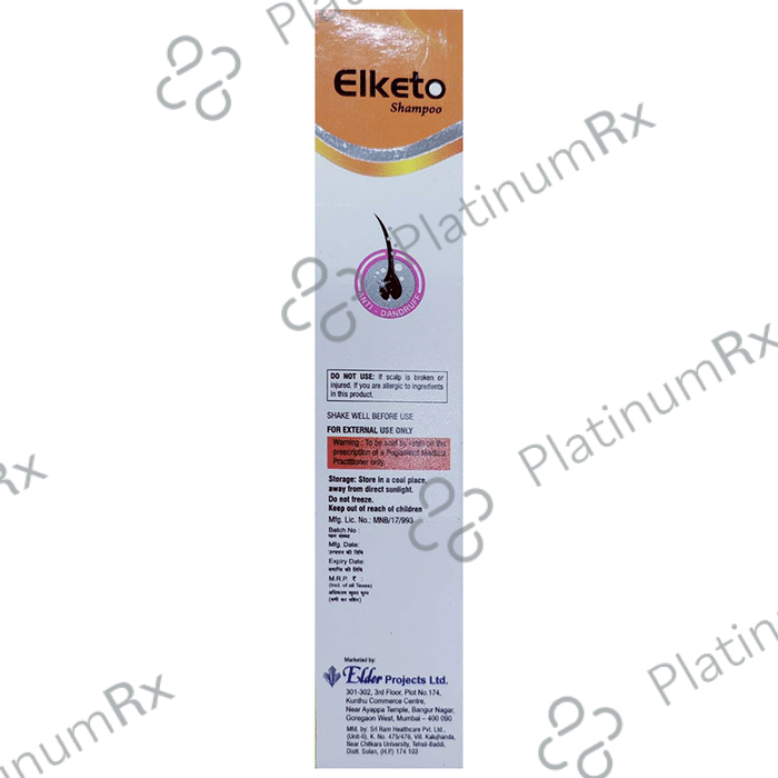 Elketo Shampoo 100 Shampoo