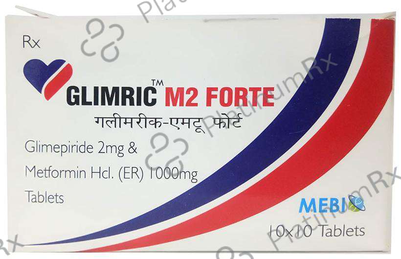 Glimric M2 Forte Tablet ER