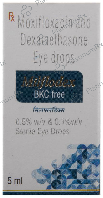 Milflodex BKC Free Eye Drop 5ml