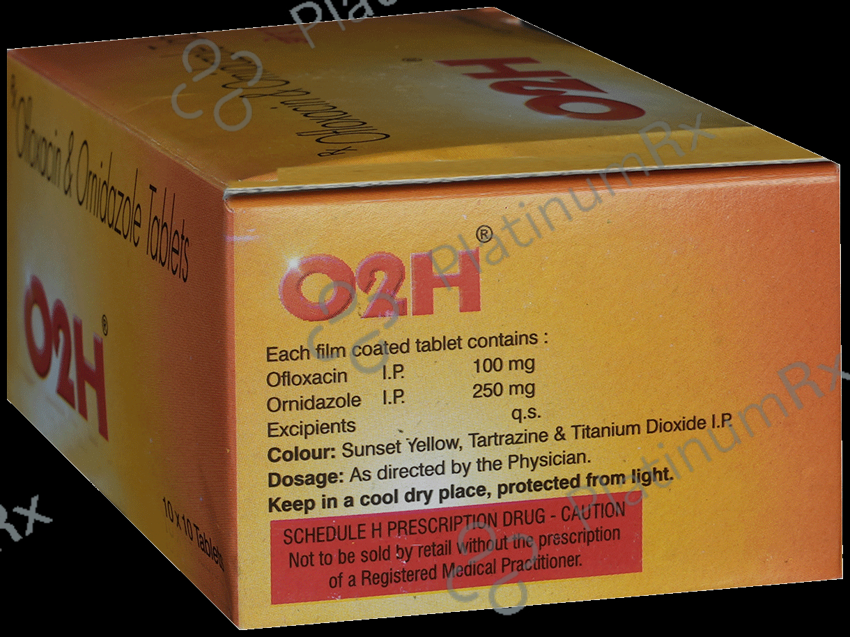 O2H 100/250mg Tablet 10s