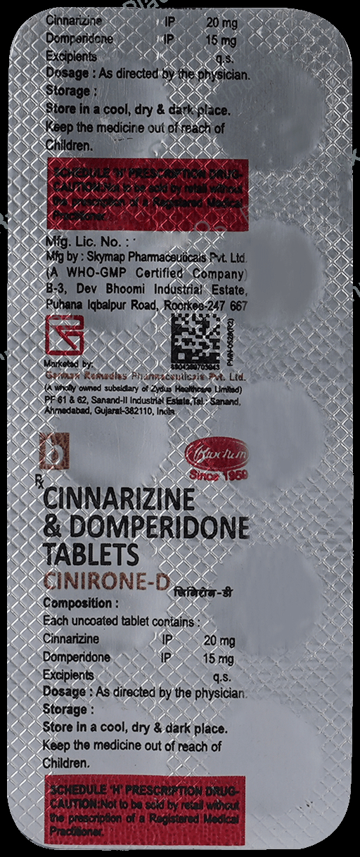 Cinirone-D Tablet