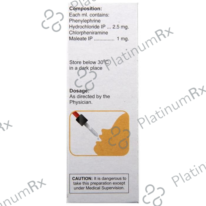 Sinarest AF Paediatric 1/2.5mg Oral Drops 15ml