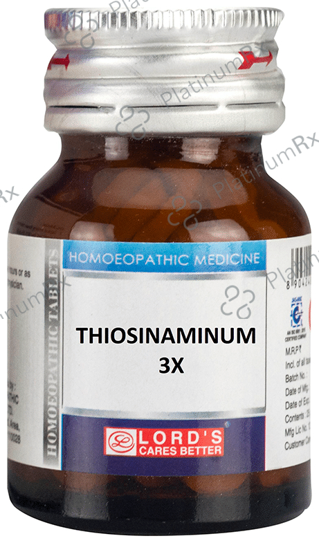 Lord's Thiosinaminum Trituration Tablet 3X 25 gm
