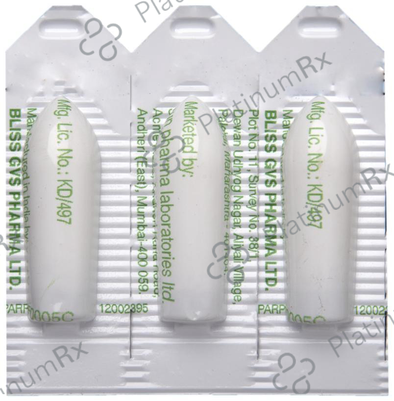 Cansoft CL 100/200mcg Vaginal Suppository 3s