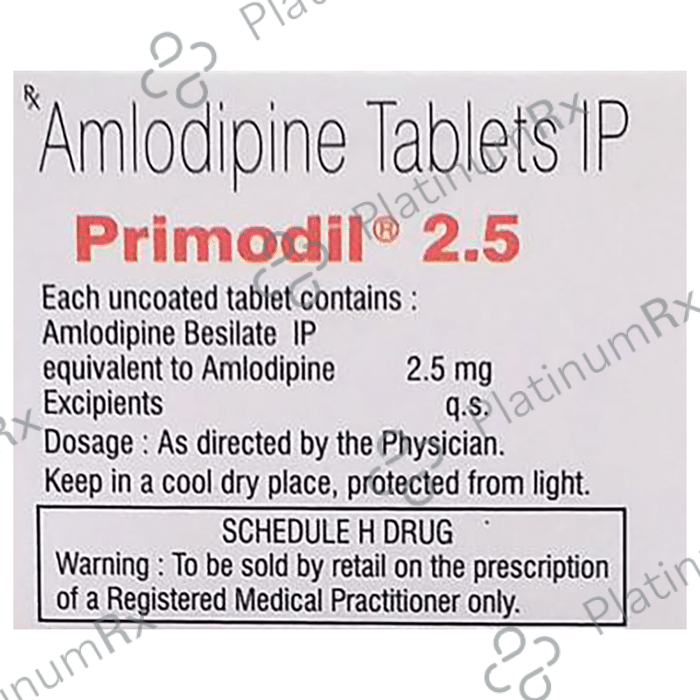 Primodil 2.5mg Tablet 10s