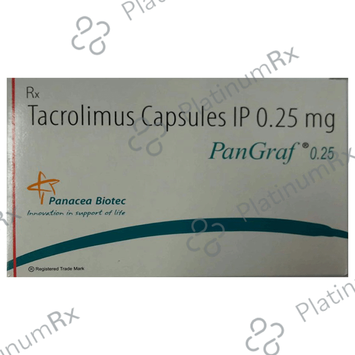 Pangraf 0.25mg Capsule 10s