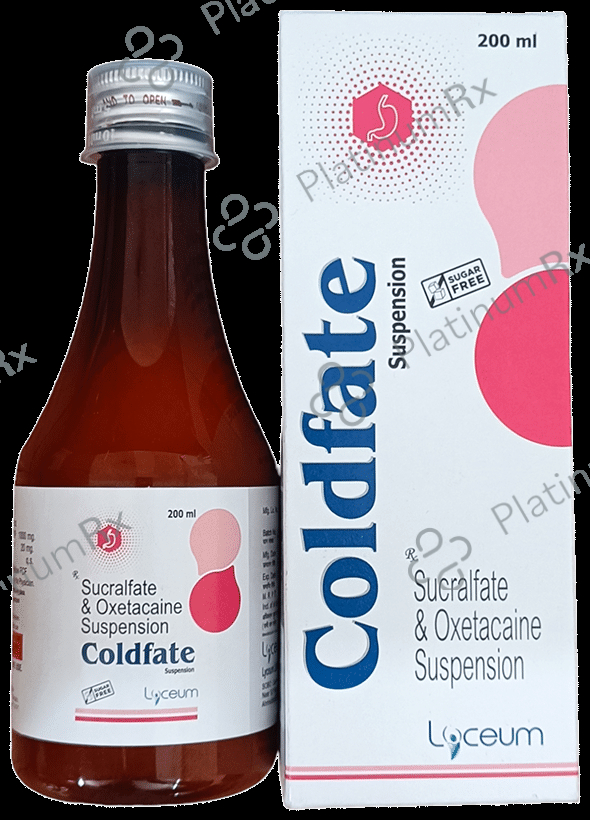 Coldfate Oral Suspension Sugar Free