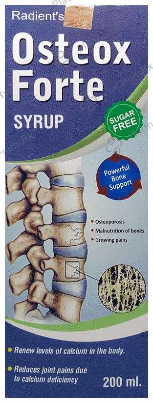 Radient Osteox Forte Syrup Sugar Free