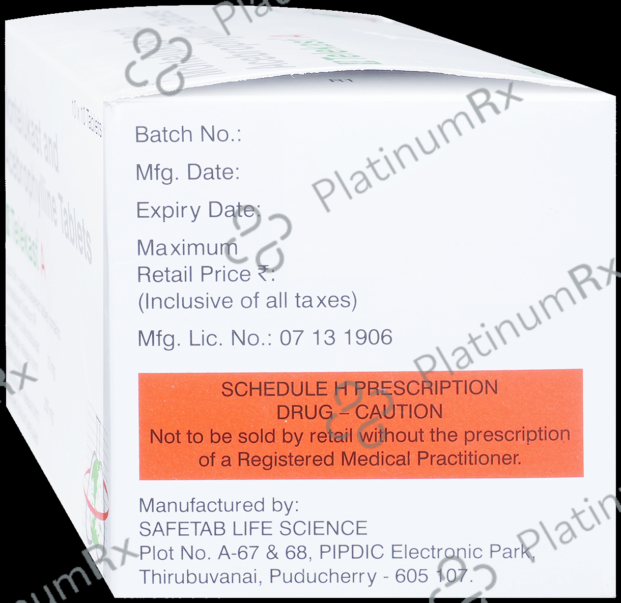 Telekast A 200/10mg Tablet PR 10s