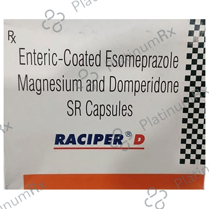 Raciper D 40/30mg Capsule SR 15s