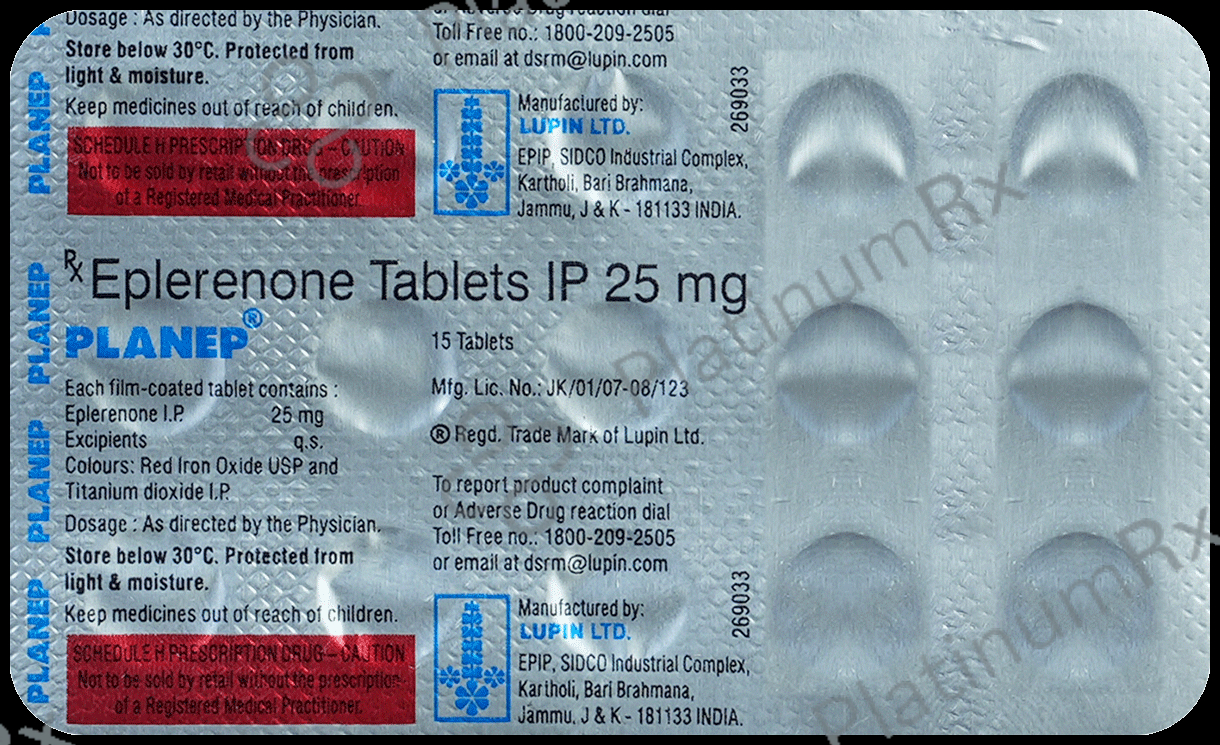 Planep 25mg Tablet 15s