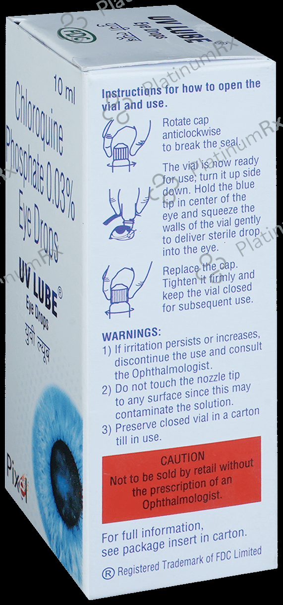 UV Lube Eye Drop