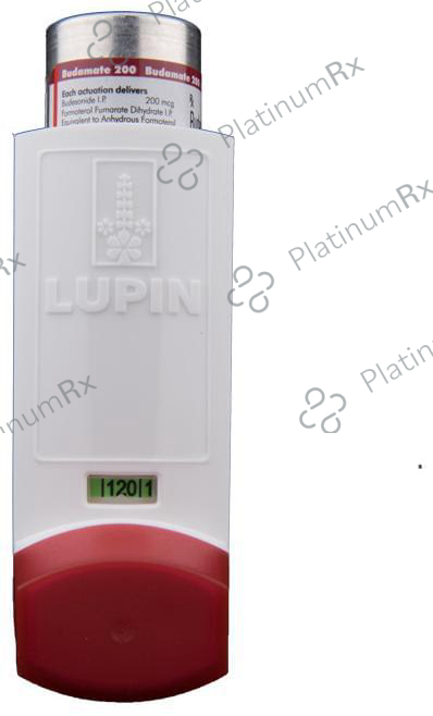 Budamate 6/200mcg Transhaler 120MDI