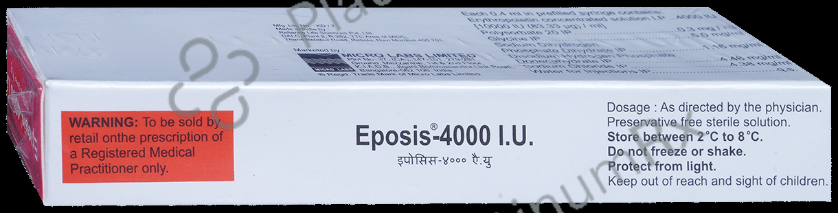 Eposis 4000IU Injection
