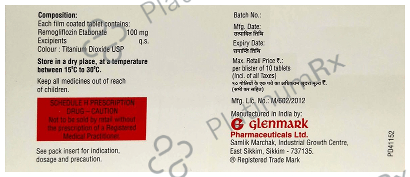 Remo-Zen 100mg Tablet 10 Tablet