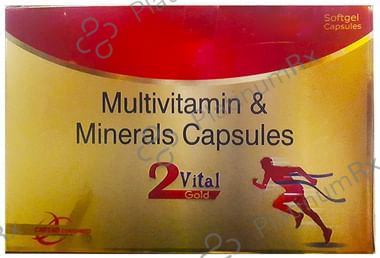 2 Vital Gold Softgel Capsules