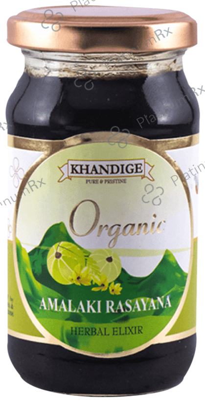 Khandige Pure & Pristine Organic Amalaki Rasayana Herbal Elixir