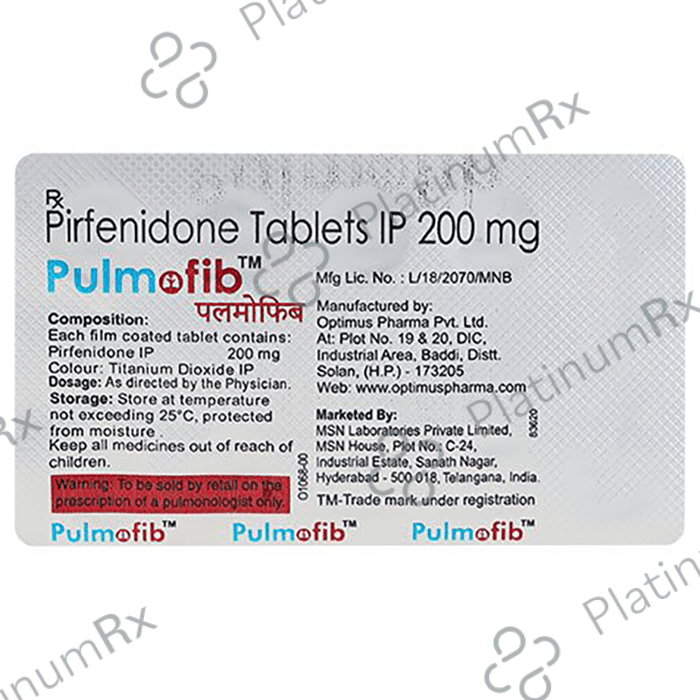 Pulmofib 200mg Tablet 10s